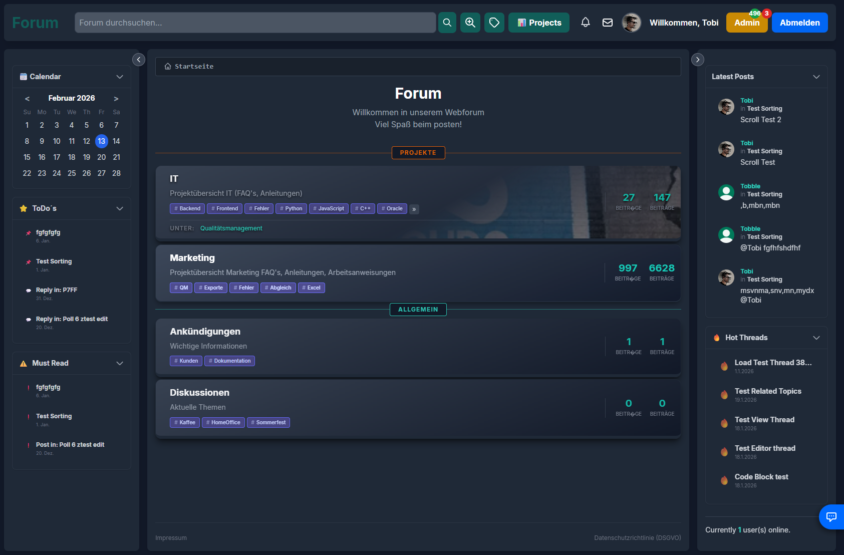 Forum Preview
